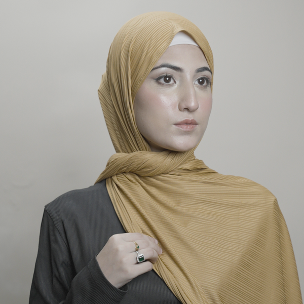 Golden Jersey Hijab