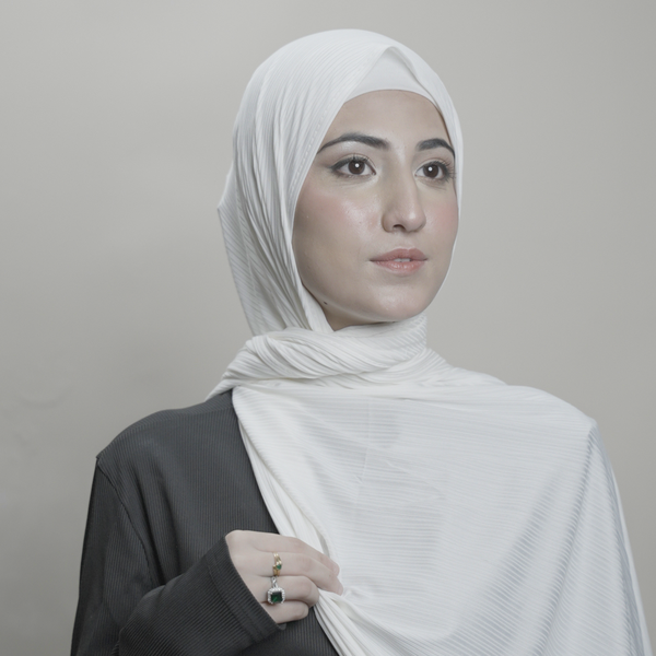 White Jersey Hijab