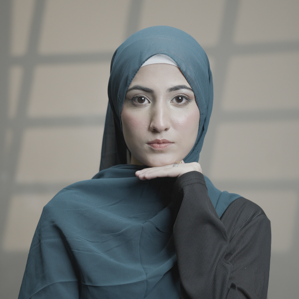 Bluish Grey Hijab
