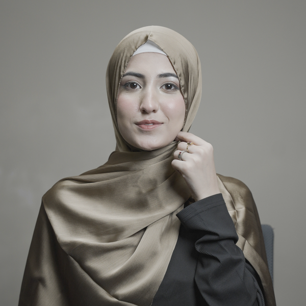 Copper Silk Hijab