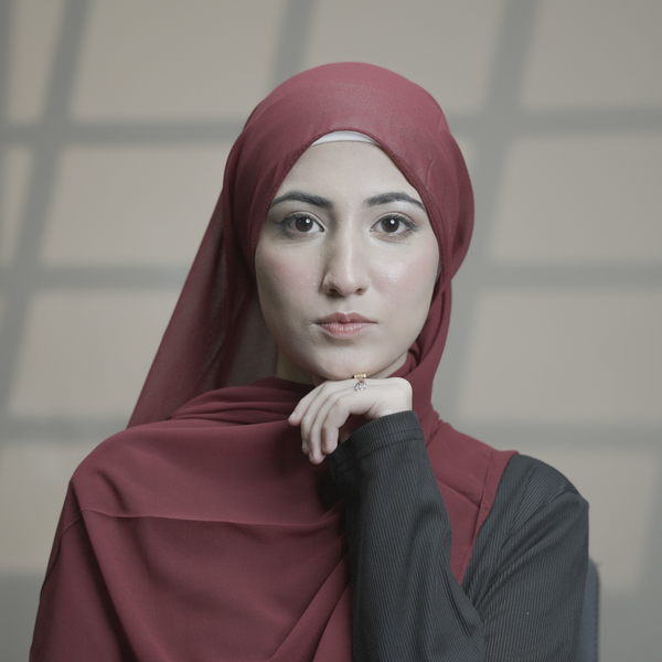 Purplish Brown Hijab