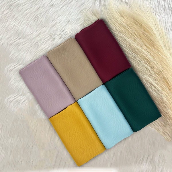 6 Colors Shadi Deal - Silk Hijab