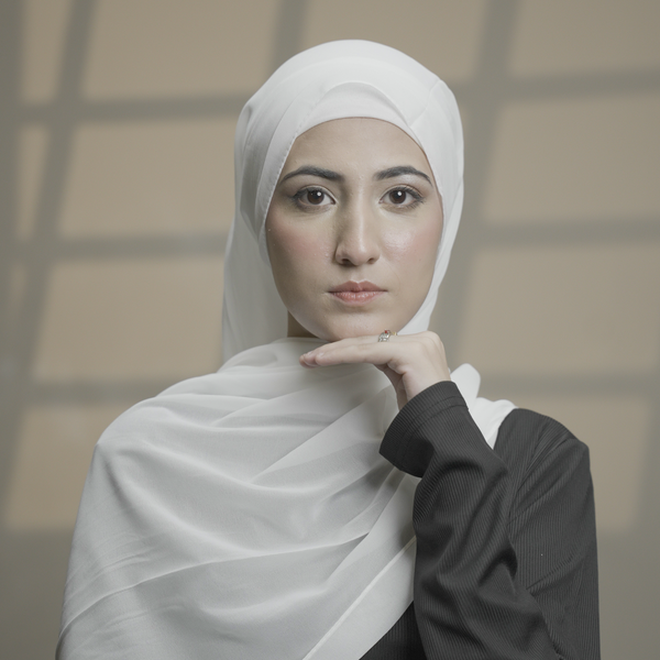 Off White Hijab