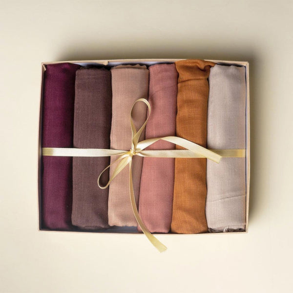 Pack Of 6 Colors - Turkish Hijab