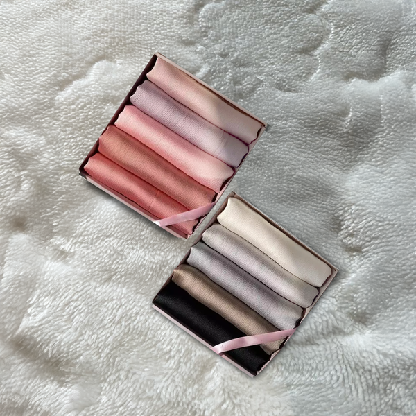 Pack Of 10 Colors - Silk Hijabs