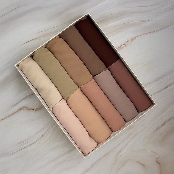 Pack Of 10 Colors - Turkish Hijab