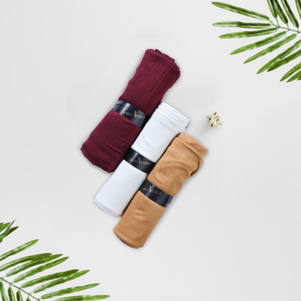 Bundle Of 3 - Jersey Hijab