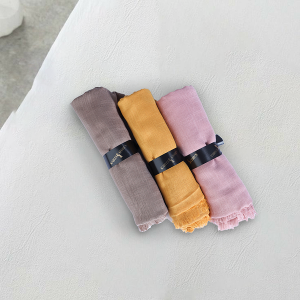 Bundle Of 3 - Turkish Hijab